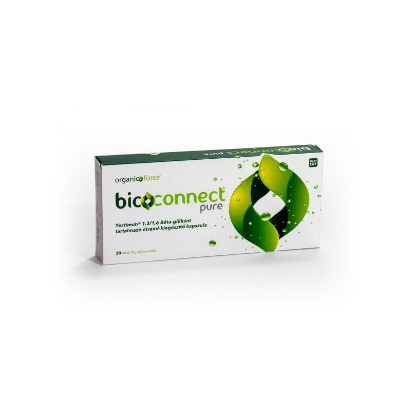 ORGANIC FORCE Bioconnect Pure BÉTA-GLÜKÁN kapszula 30db