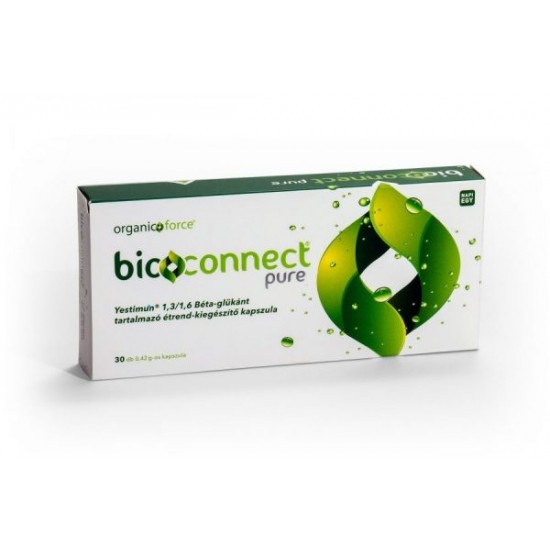 ORGANIC FORCE Bioconnect Pure s bétaglukánom 30kapsúl