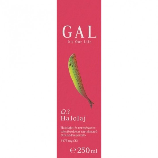 GAL Omega3 Halolaj, 3400 mg, 250ml