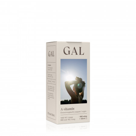 GAL, vitamin A kvapky 10000UI, 30 ml
