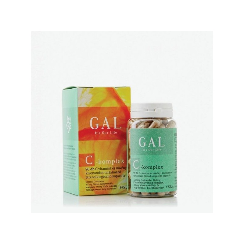 GAL C-komplex, 1333 mg C-vitamin x 45 adag (90 kapszula)