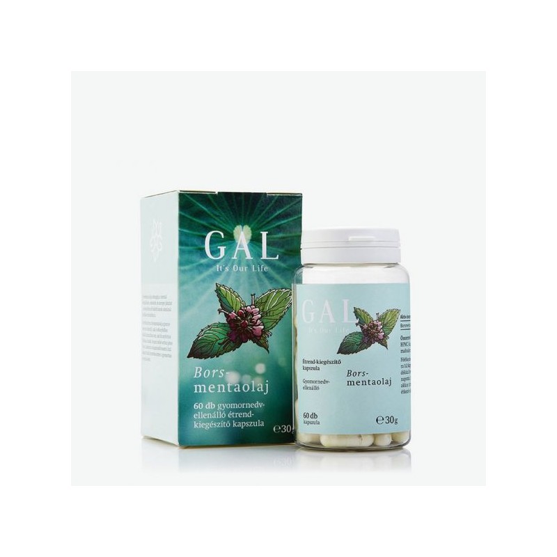 GAL Mätový olej 100 mg (60 kapsúl)