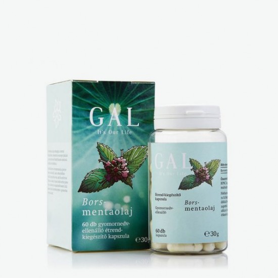 GAL Borsmentaolaj, 100 mg x 60 kapszula