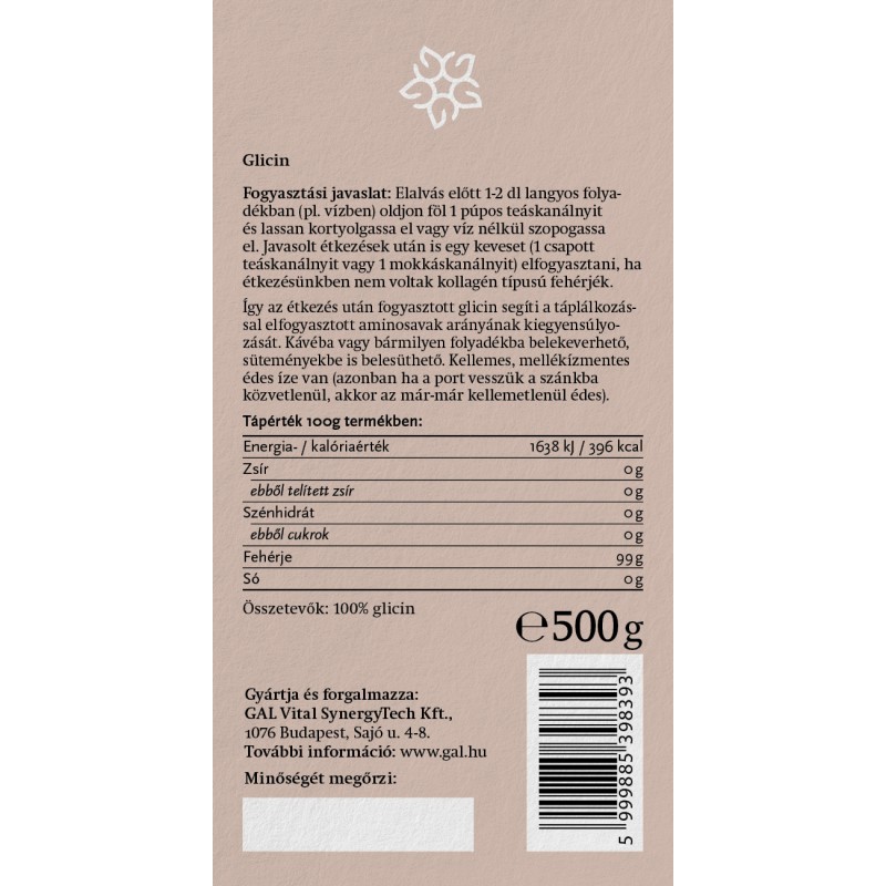 GAL - Glycín prášok 500g