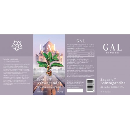 GAL Sensoril® Ashwagandha (indiai ginzeng), 60db