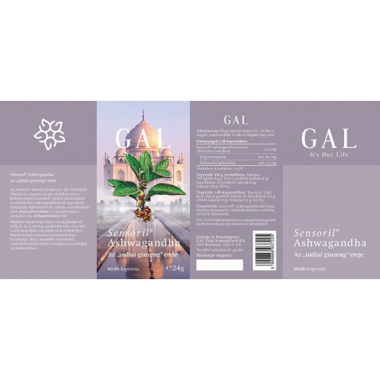 GAL Sensoril® Ashwagandha (60 kapsúl) 28 g