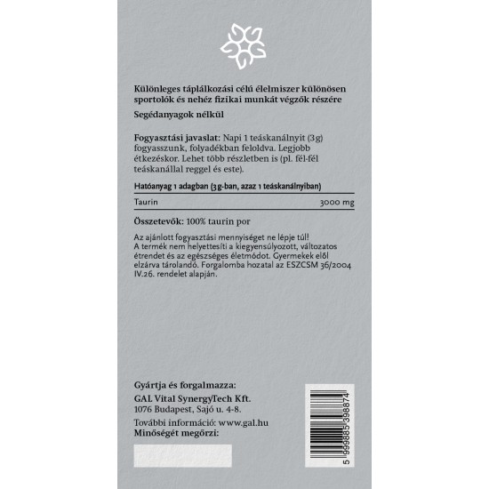 GAL Taurín 500g